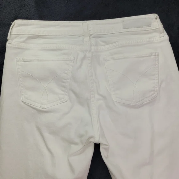 Calvin Klein Jeans Womens White Ultimate Skinny Jeans size 8 - Picture 2 of 7